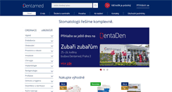 Desktop Screenshot of dentamed.cz