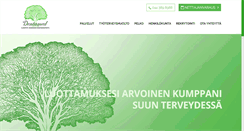 Desktop Screenshot of dentamed.fi