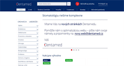 Desktop Screenshot of dentamed.sk
