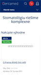 Mobile Screenshot of dentamed.sk