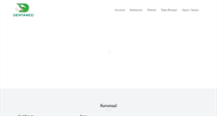 Desktop Screenshot of dentamed.com.tr